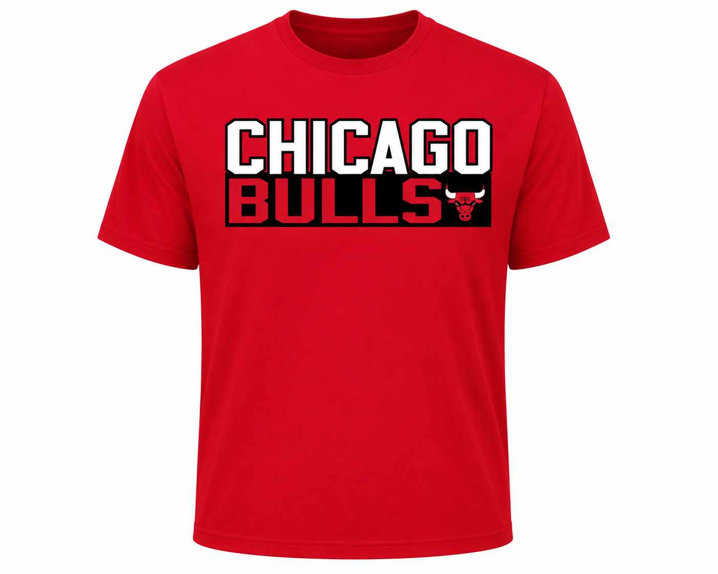 Men's Chicago Bulls Lauri Markkanen Vertical Name and Number Majestic Tee