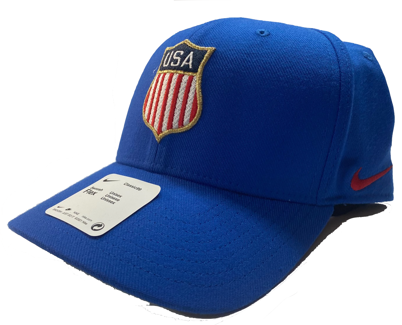 USA Hockey Shield Logo Royal Blue Classic 99 Flex Hat