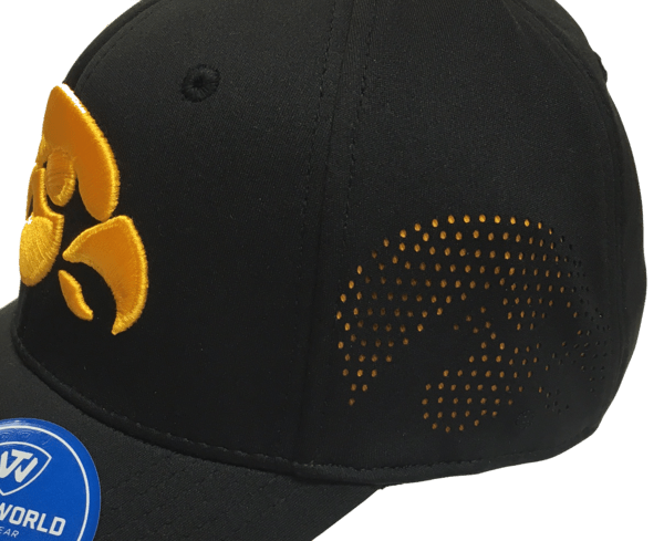 Iowa Hawkeyes Top of the World Rails One Fit Flex Hat