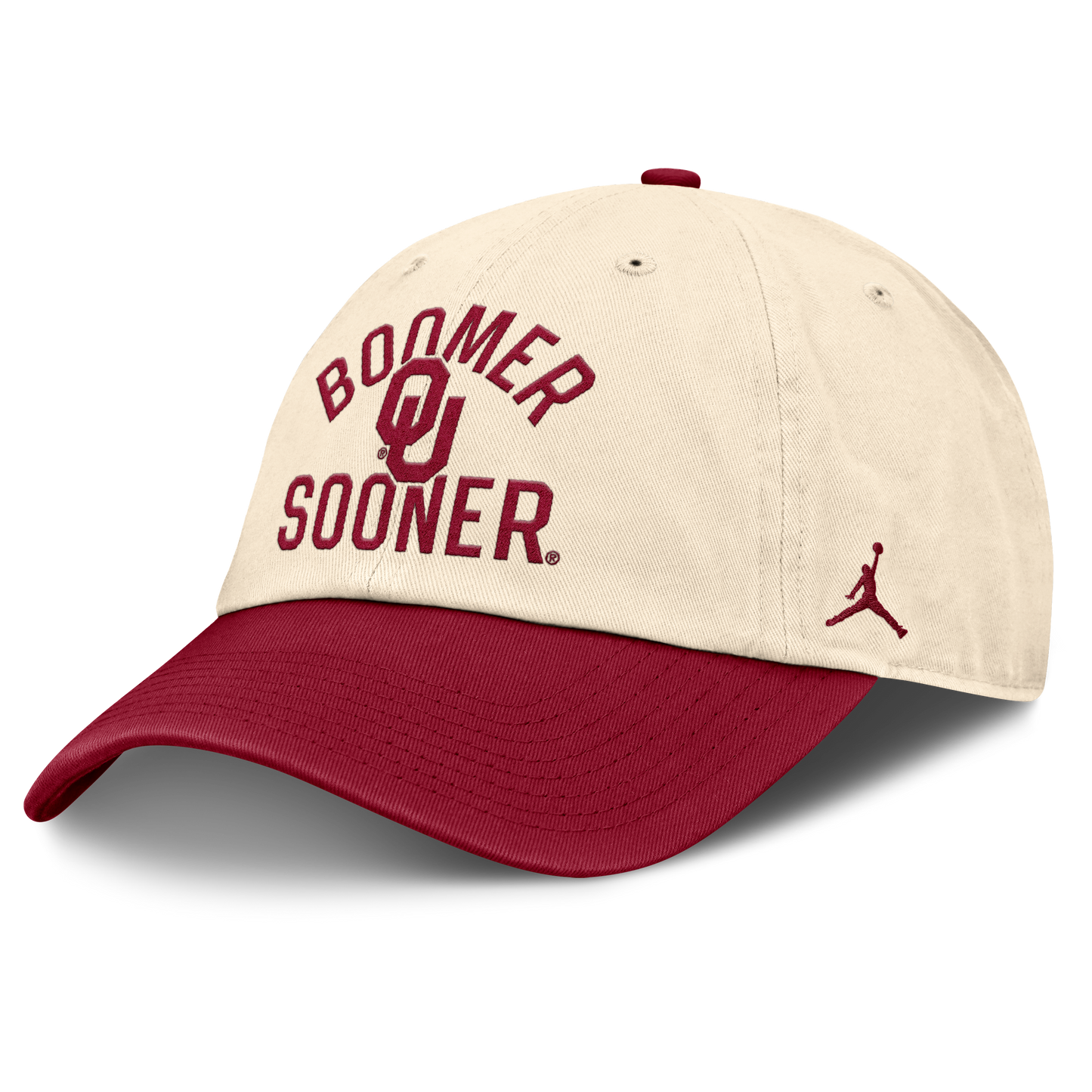 Oklahoma Sooners Nike Unisex 2026 Primetime Natural 2-Tone Club Adjustable Hat - Natural