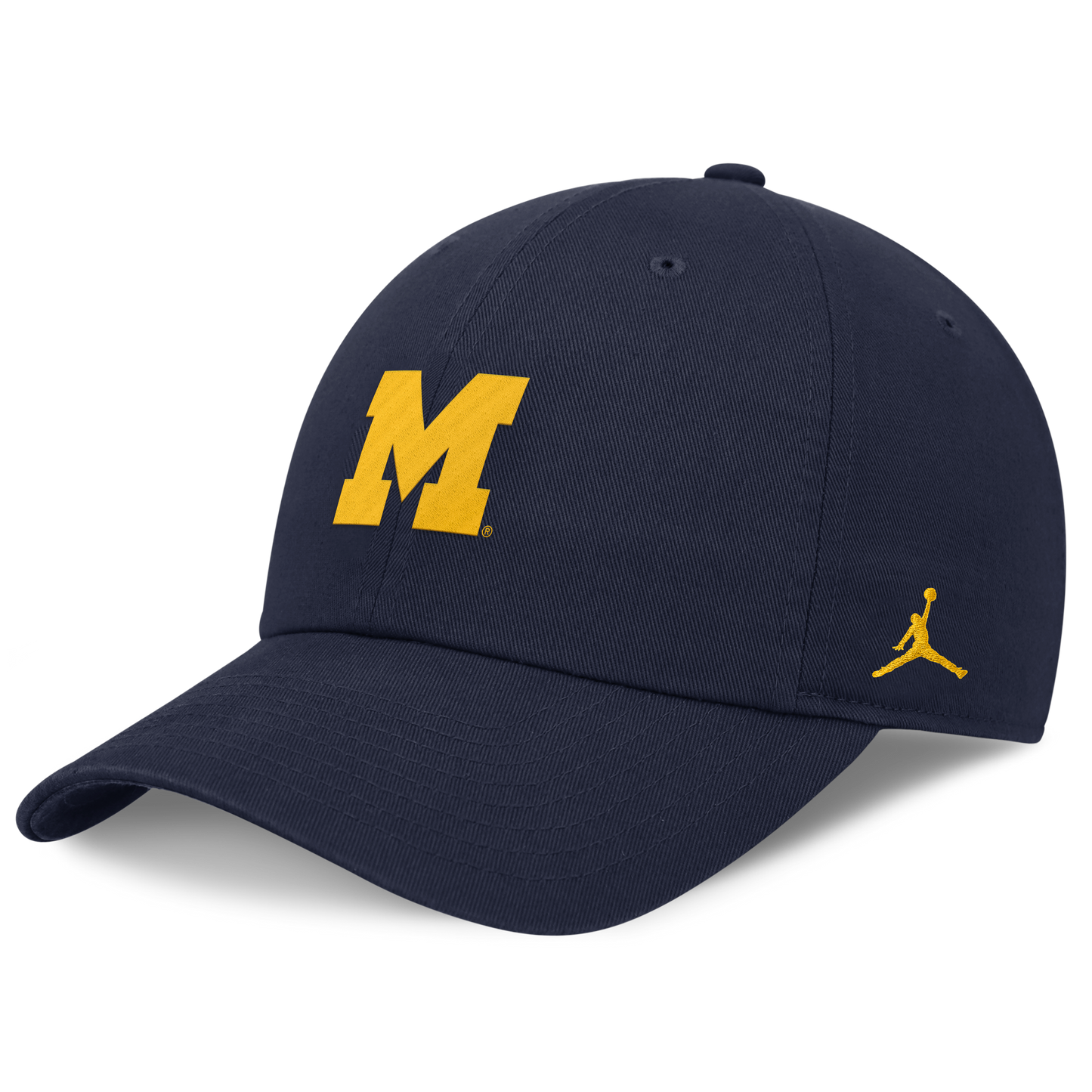 Michigan Wolverines Jordan Brand Club H86 Unstructured Adjustable Hat-Navy
