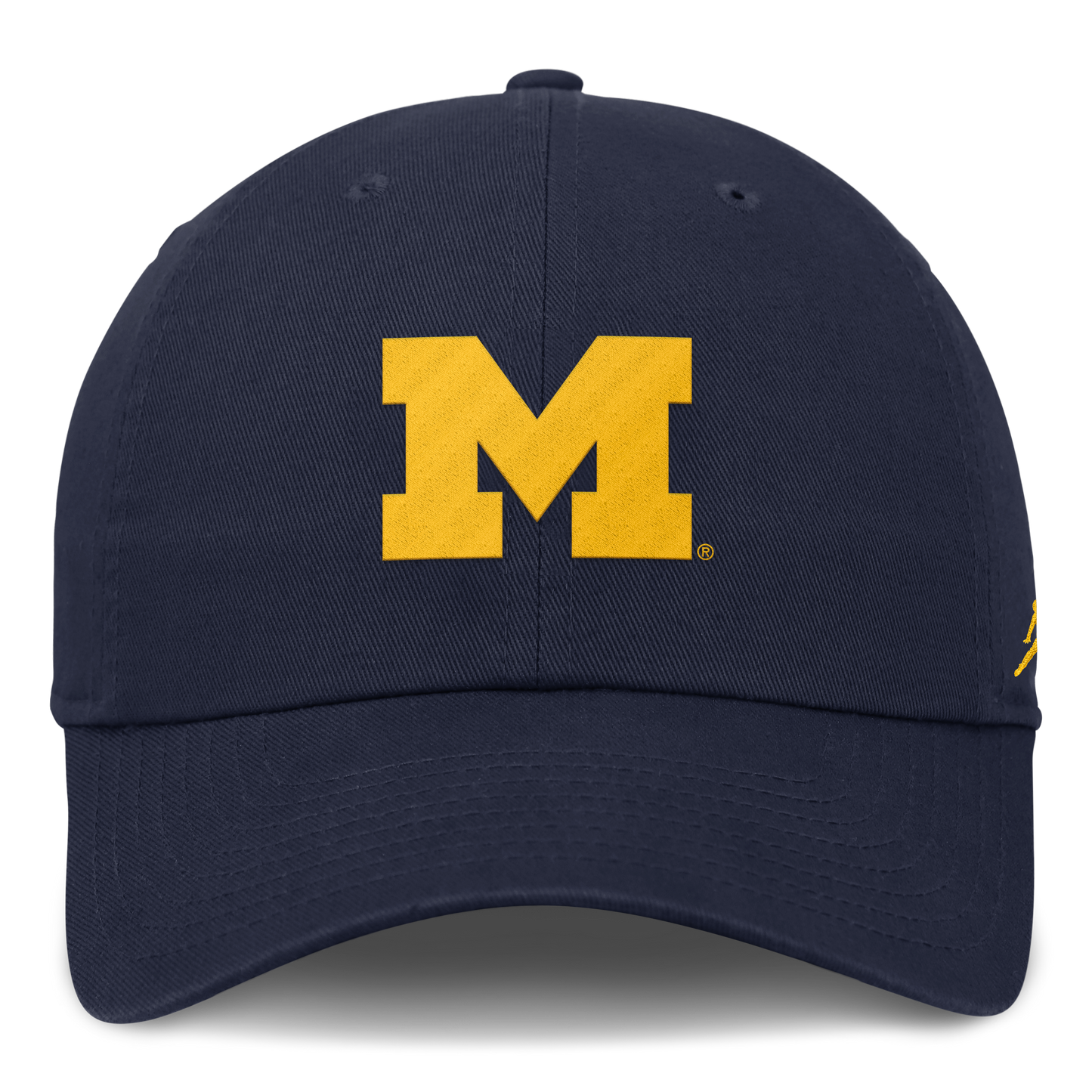 Michigan Wolverines Jordan Brand Club H86 Unstructured Adjustable Hat-Navy