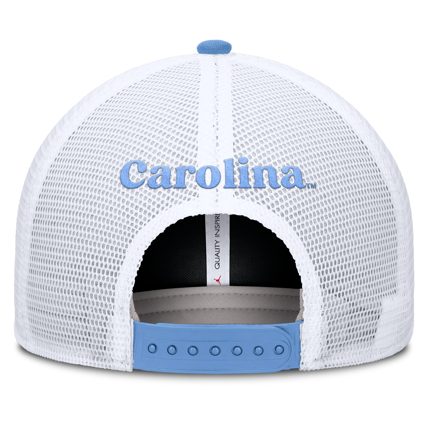 North Carolina Tar Heels Jordan Brand Rise Valor Blue Adjustable Snapback Trucker Hat
