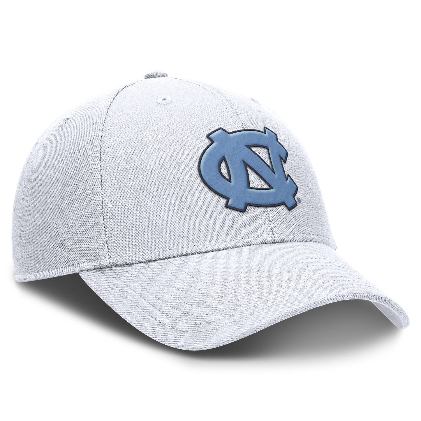 North Carolina Tar Heels Jumpman White Club Adjustable Hat