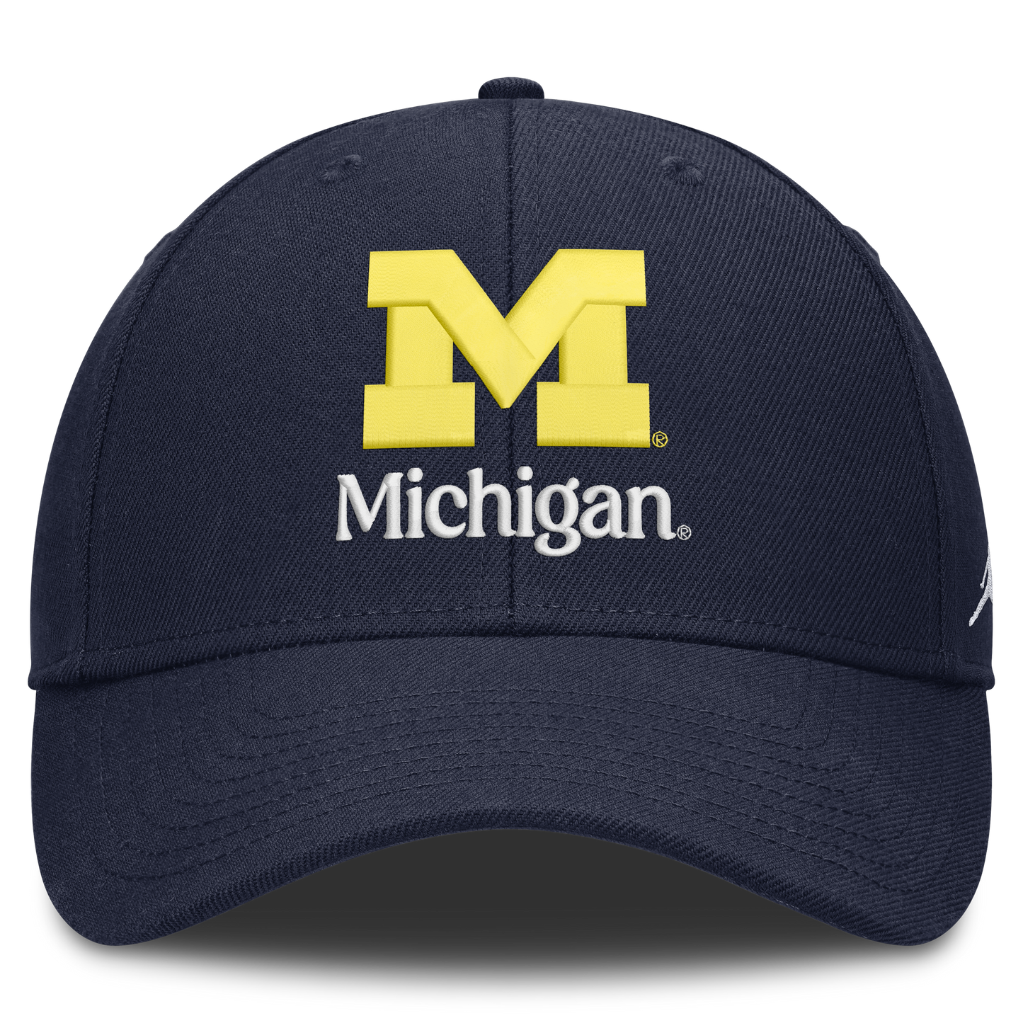 Michigan Wolverines Jordan Brand Primetime Rise Adjustable Hat - Navy