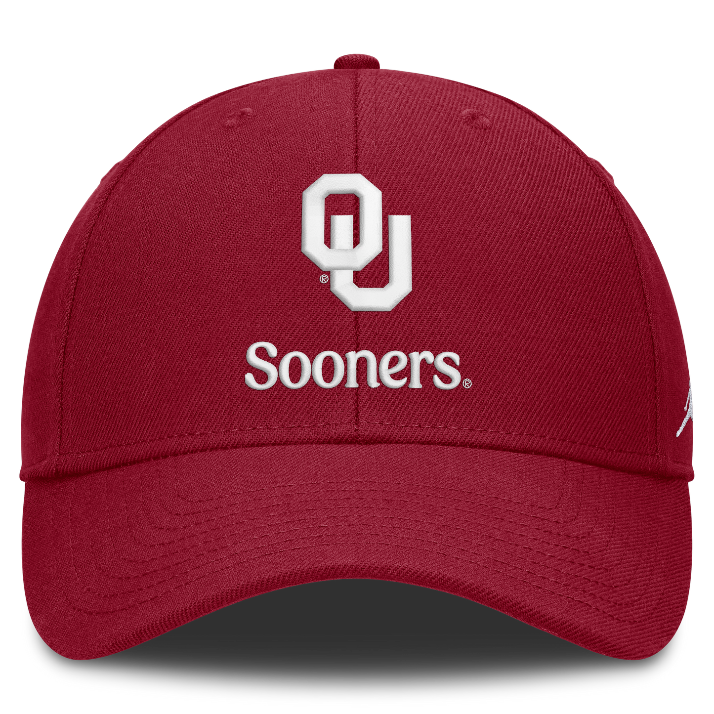 Oklahoma Sooners Jordan Brand Primetime Rise Adjustable Hat -Red