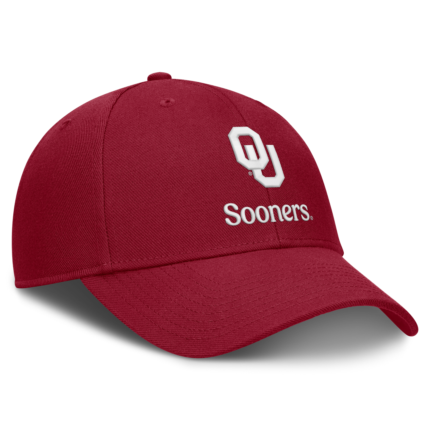 Oklahoma Sooners Jordan Brand Primetime Rise Adjustable Hat -Red