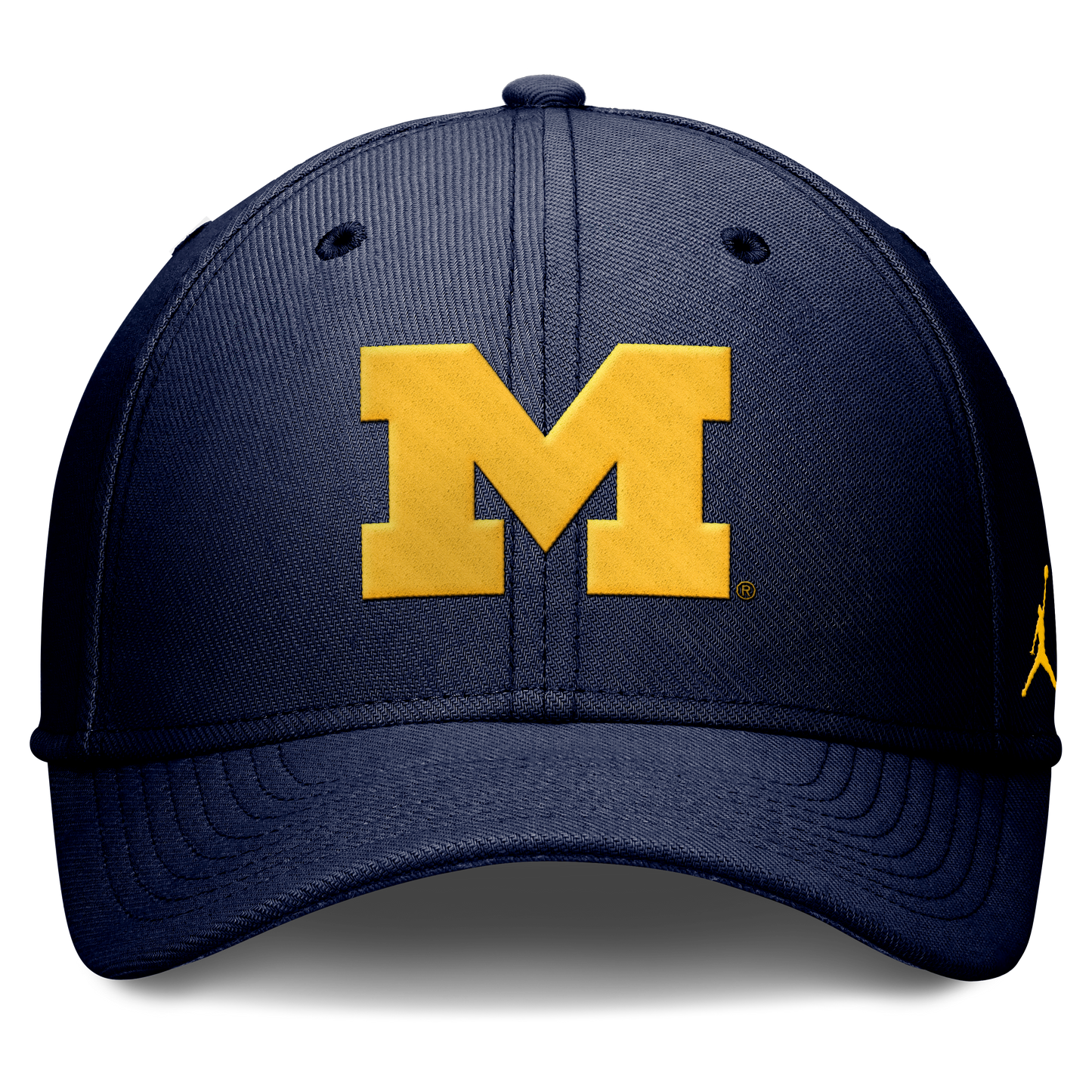 Michigan Wolverines Jumpman Navy Rise Flex Hat
