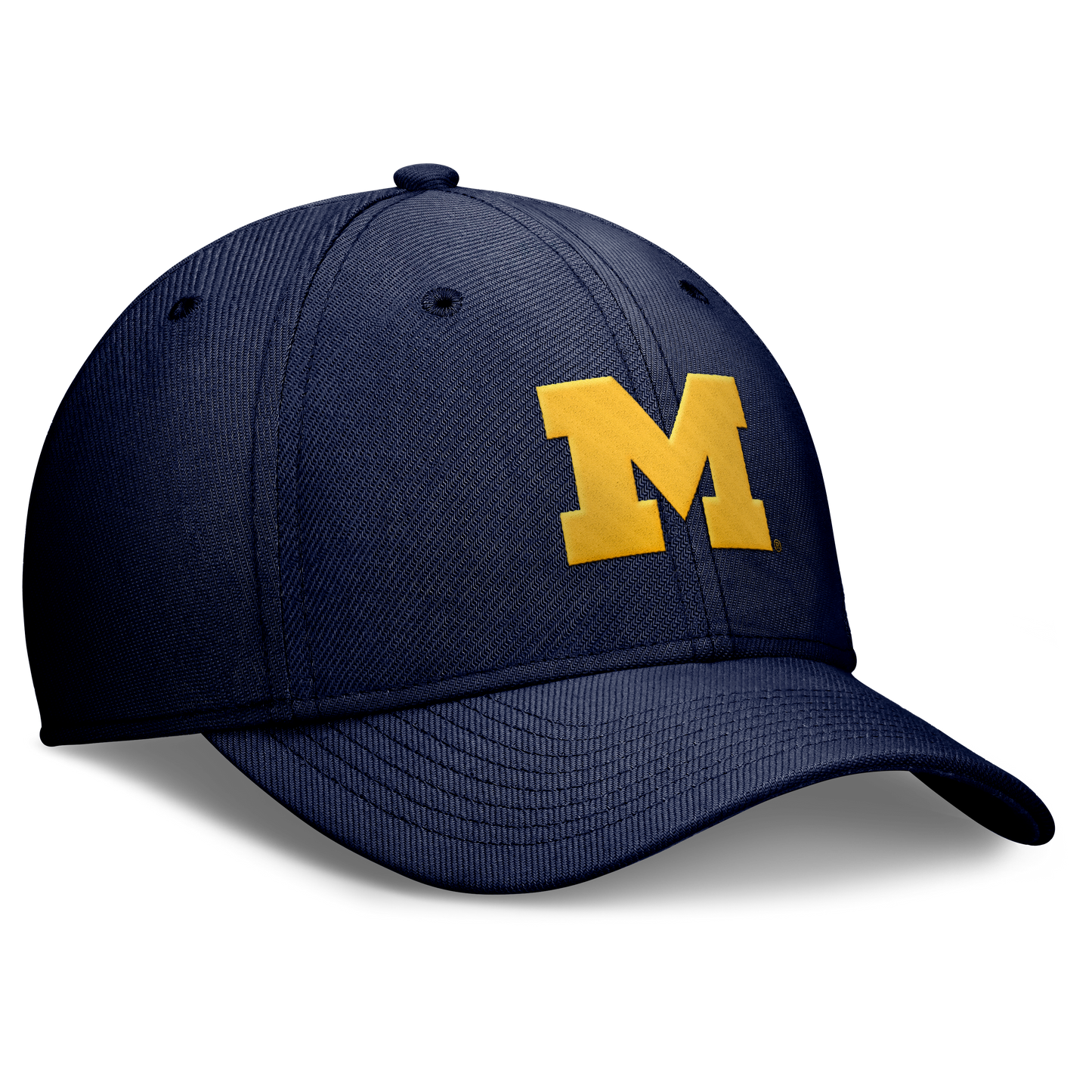 Michigan Wolverines Jumpman Navy Rise Flex Hat