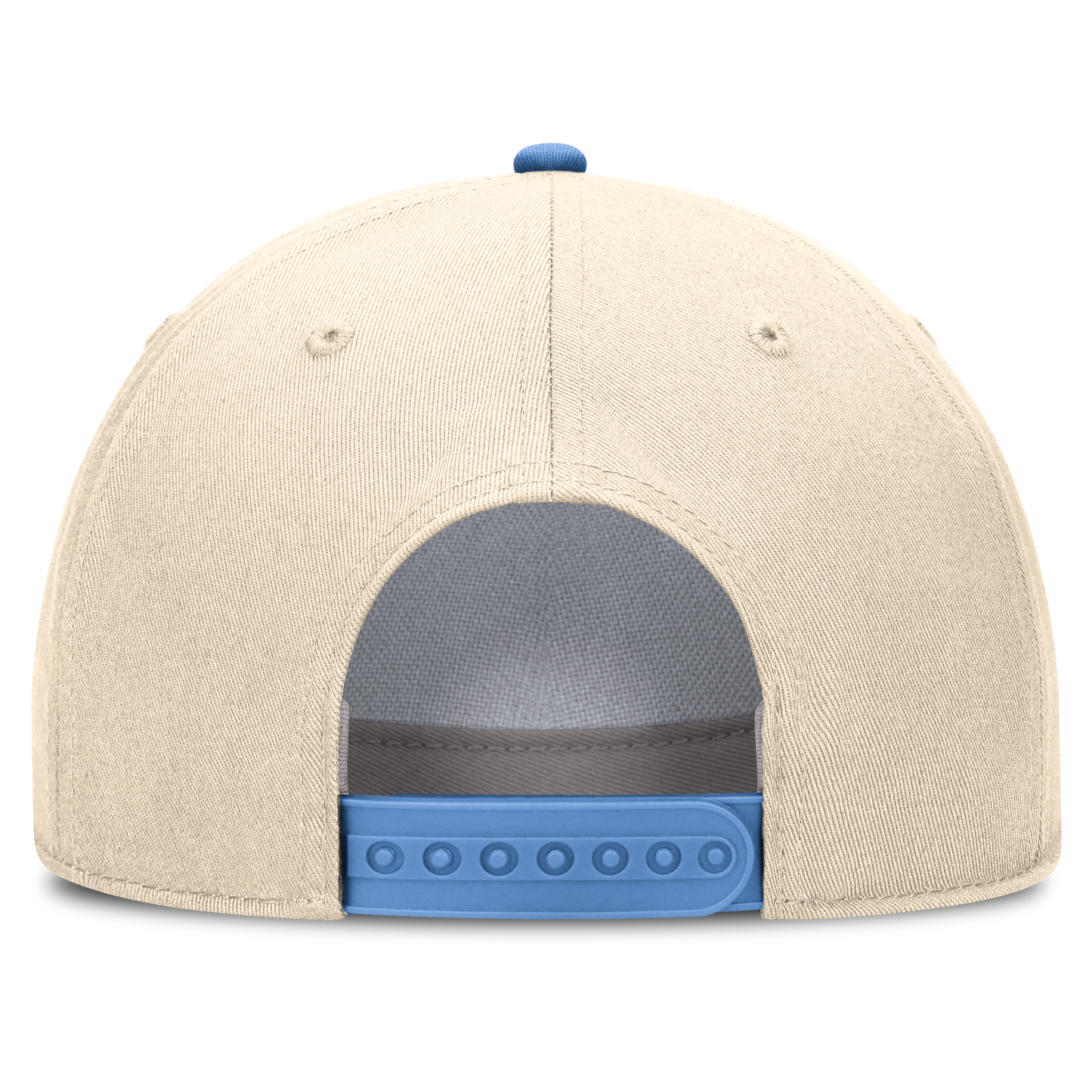 North Carolina Tar Heels Jordan Brand Unisex 2026 Primetime Natural 5-Panel Rope 2-Tone Rise Hat - Natural