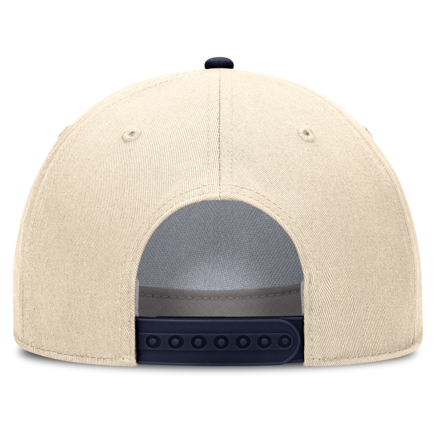 Michigan Wolverines Jordan Brand Unisex 2026 Primetime Natural 5-Panel Rope 2-Tone Rise Hat - Natural