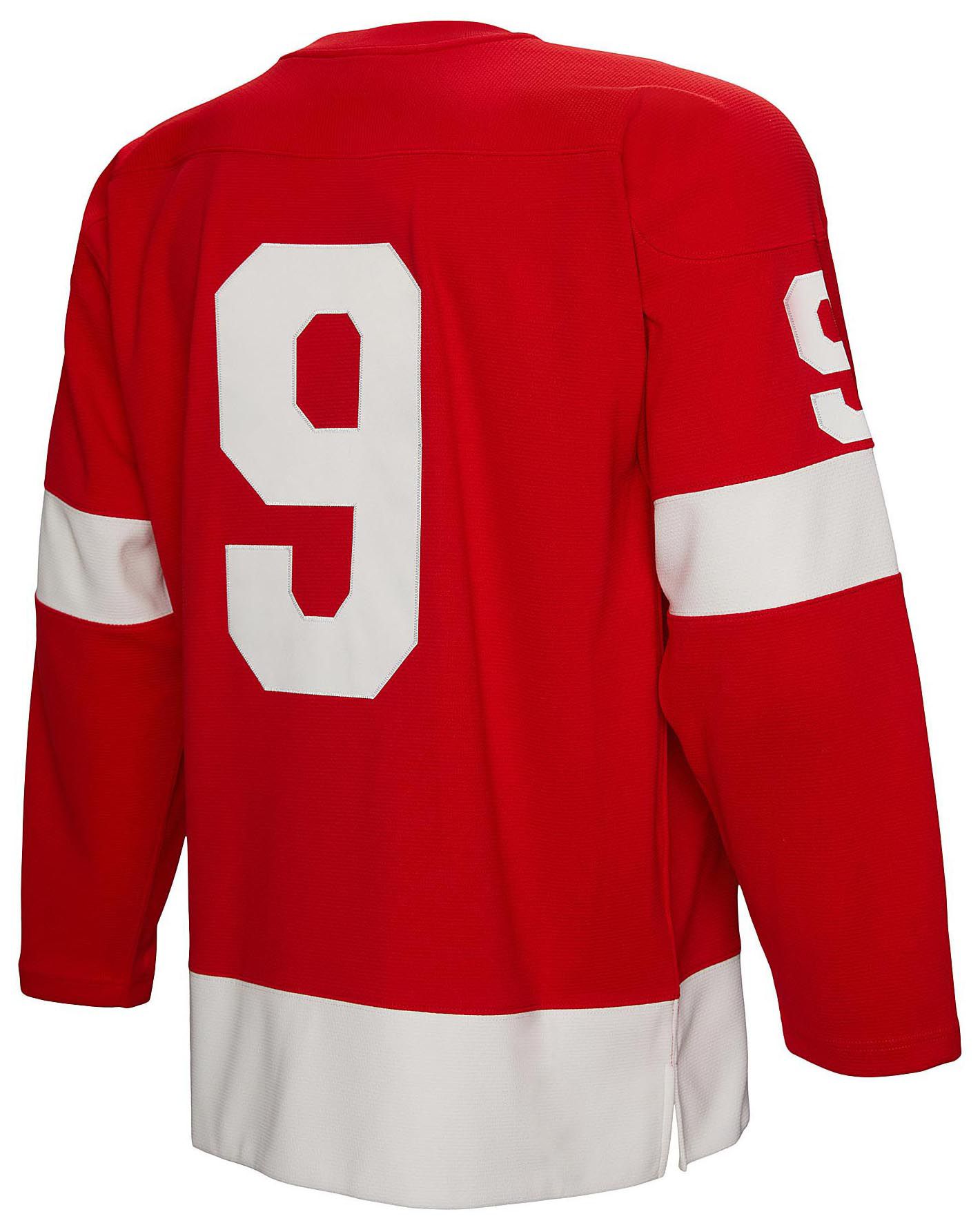 Mitchell & Ness Men's Detroit Red Wings Gordie Howe #9 1960 Red Power Play Vintage Replica Jersey