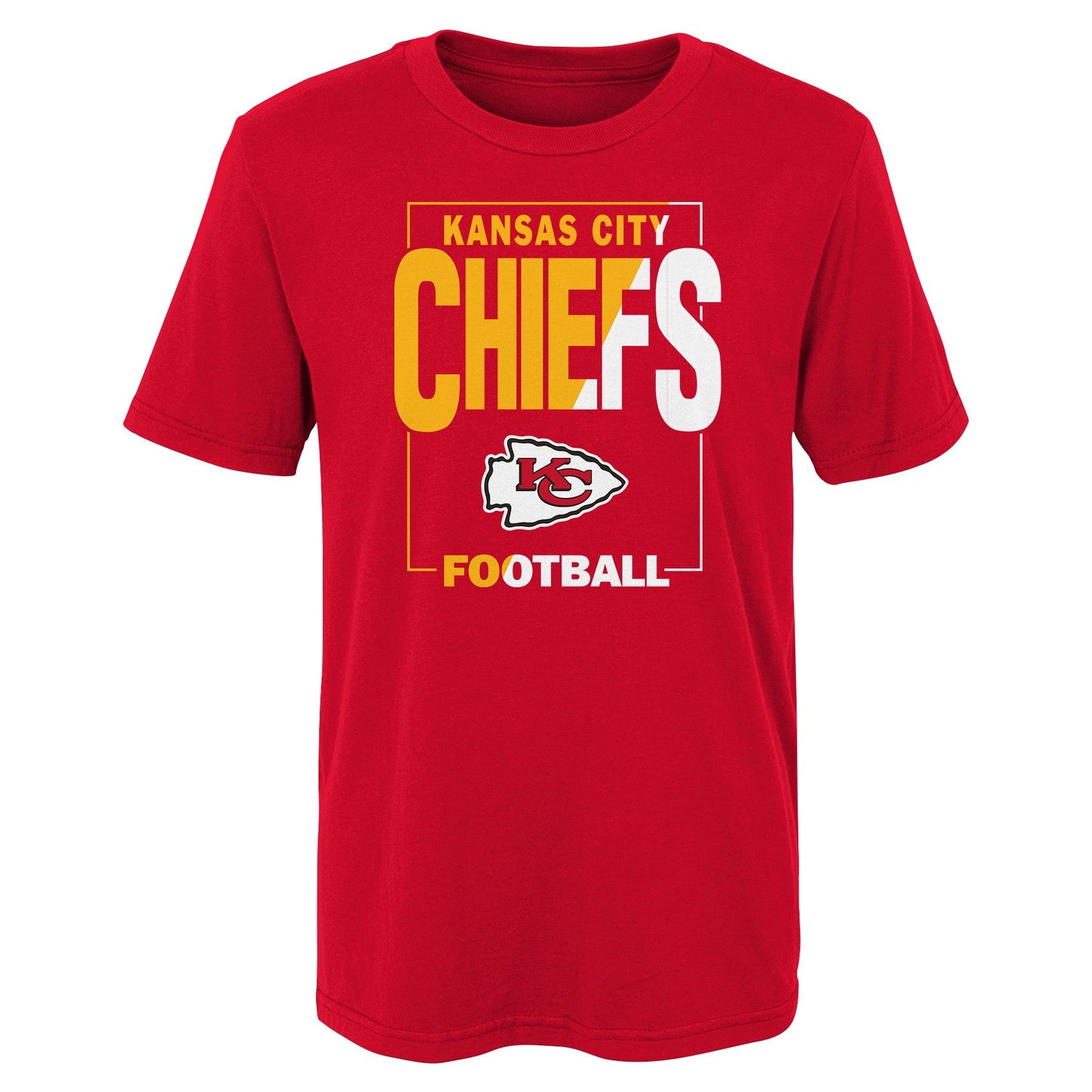 Toddler Kansas City Chiefs Red Coin Toss Child Tee