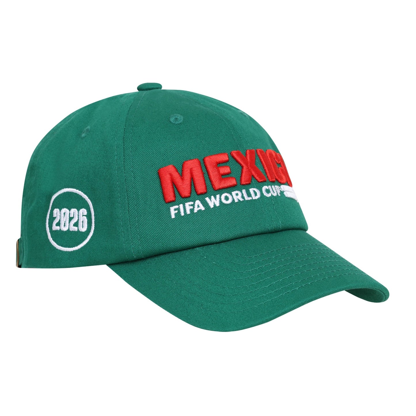 Team Mexico 2026 FIFA World Cup Green Unconstructed Adjustable Hat