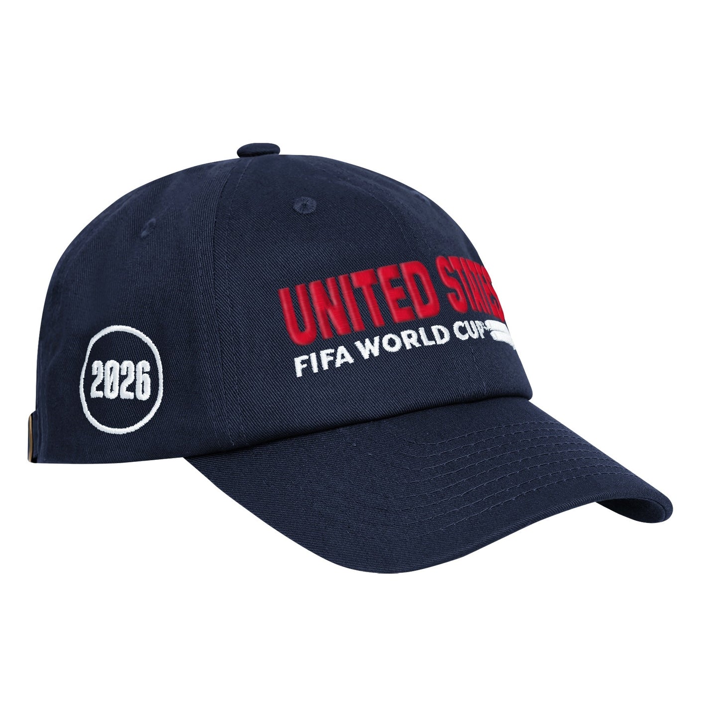 Team USA 2026 FIFA World Cup Navy Unconstructed Adjustable Hat