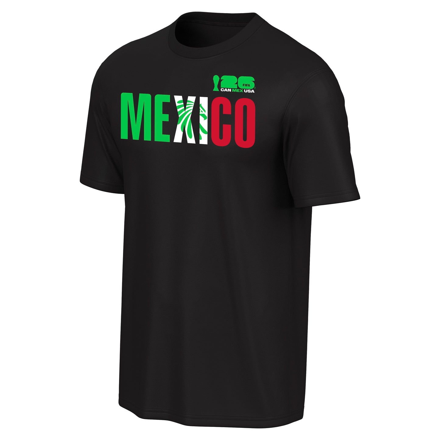Men's Mexico FIFA 2026 World Cup Black Logo T-Shirt