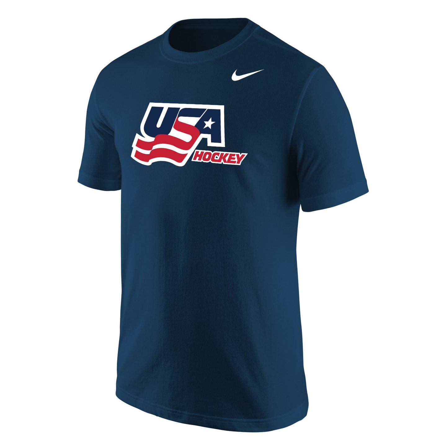 Youth 2026 USA Hockey Nike Core Navy Blue Short-Sleeve T-Shirt