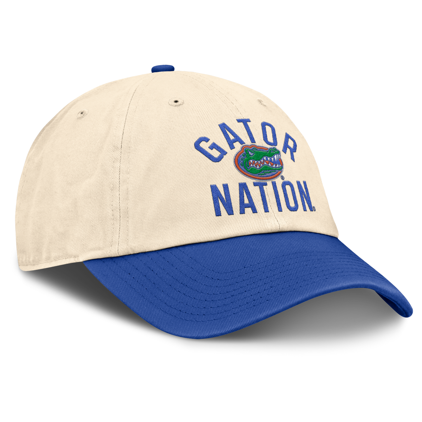 Florida Gators Nike Unisex 2026 Primetime Natural 2-Tone Club Adjustable Hat - Natural