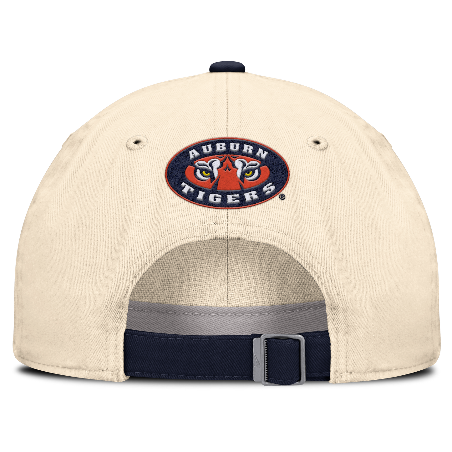 Auburn Tigers Nike Unisex 2026 Primetime Natural 2-Tone Club Adjustable Hat - Natural