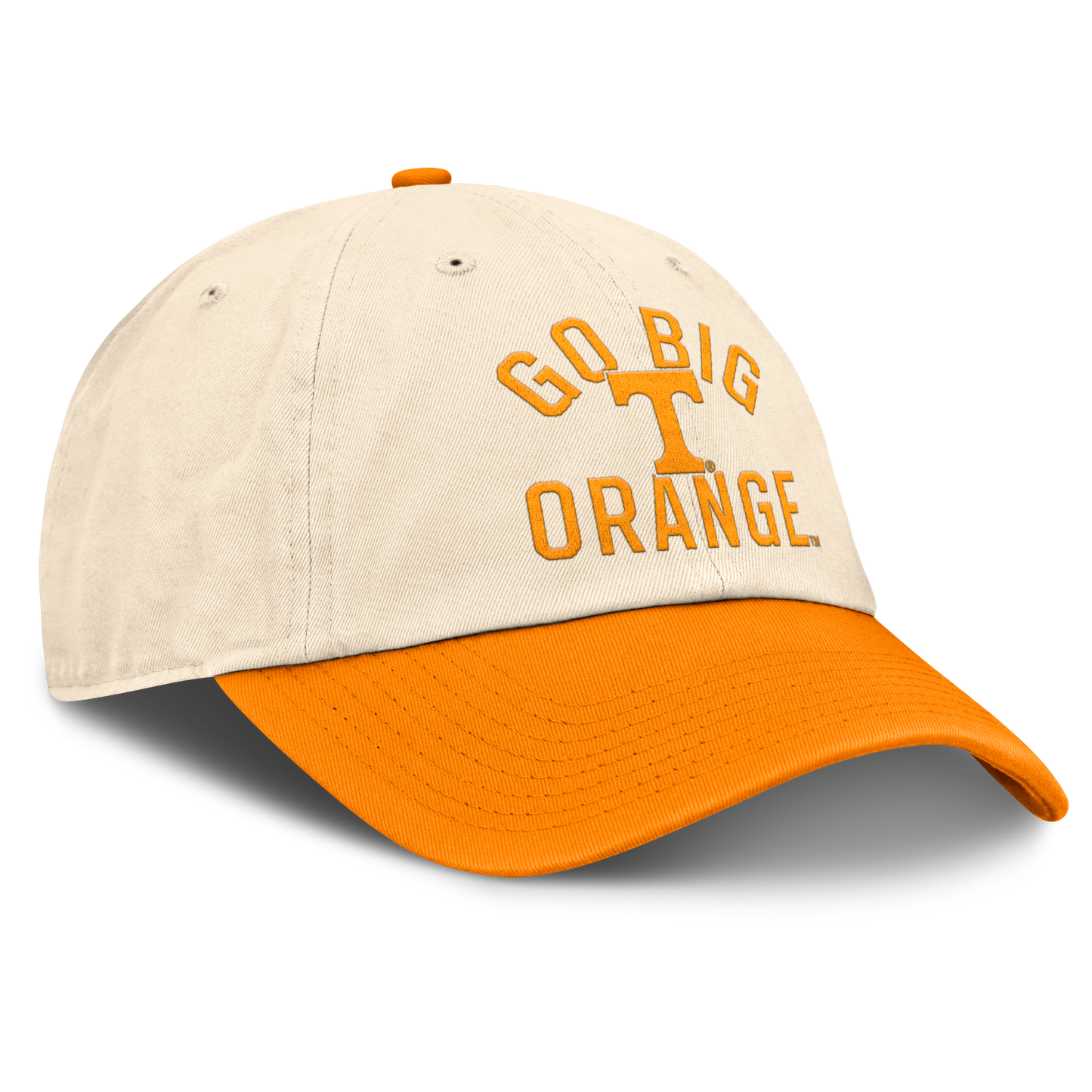 Tennessee Volunteers Nike Unisex 2026 Primetime Natural 2-Tone Club Adjustable Hat - Natural