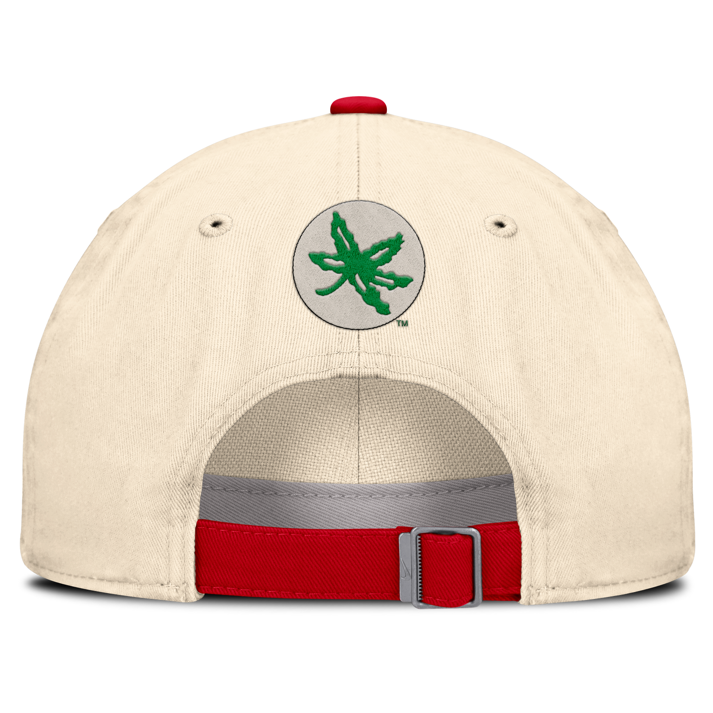 Ohio State Buckeyes Nike Unisex 2026 Primetime Natural 2-Tone Club Adjustable Hat - Natural