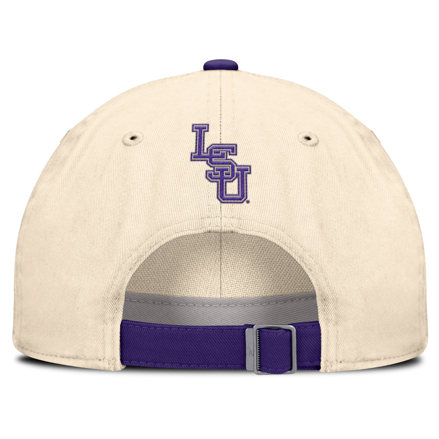 LSU Tigers Nike Unisex 2026 Primetime Natural 2-Tone Club Adjustable Hat - Natural