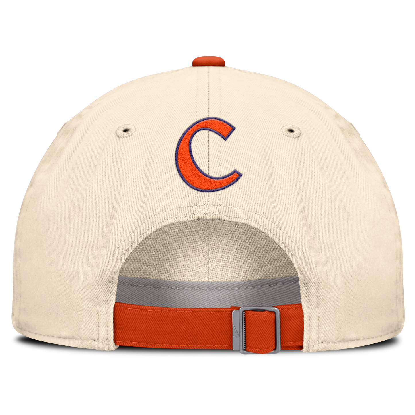 Clemson Tigers Nike Unisex 2026 Primetime Natural 2-Tone Club Adjustable Hat - Natural