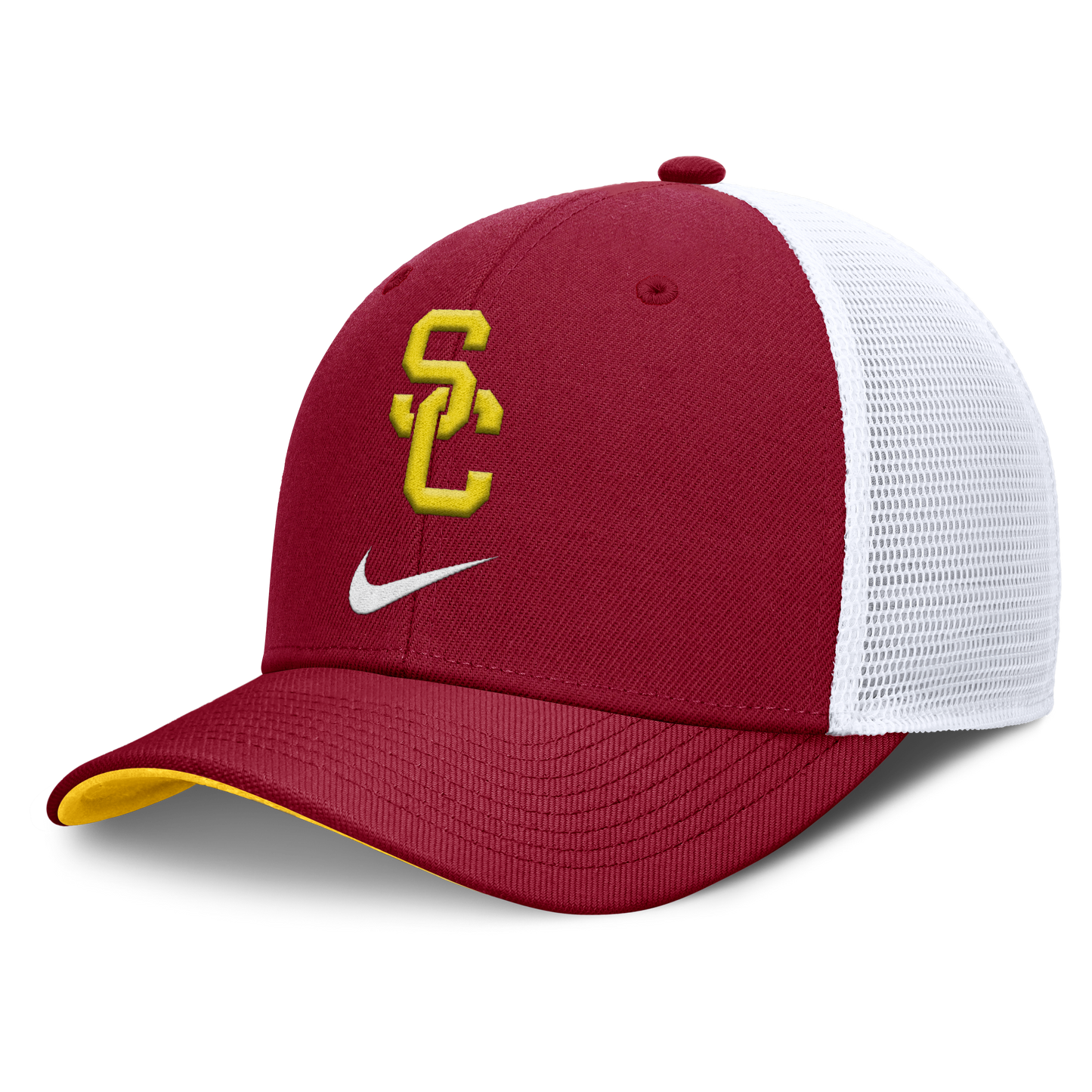 USC Trojans Nike Dri Fit Rise Primetime Structured Adjustable Trucker Hat
