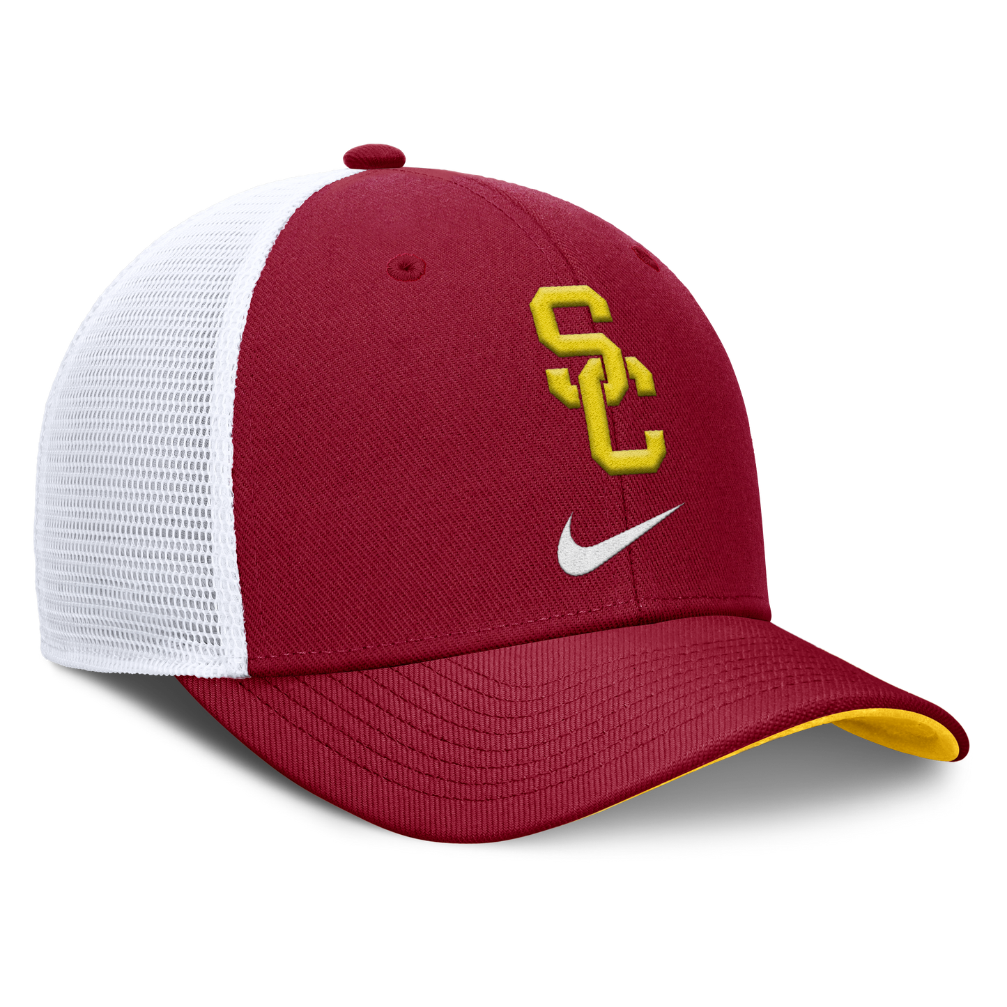 USC Trojans Nike Dri Fit Rise Primetime Structured Adjustable Trucker Hat