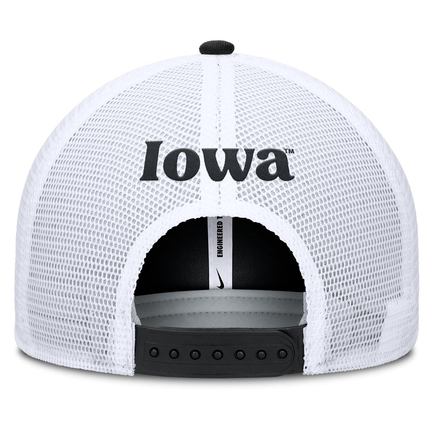 Iowa Haykeyes Nike Dri Fit Rise Primetime Structured Adjustable Trucker Hat