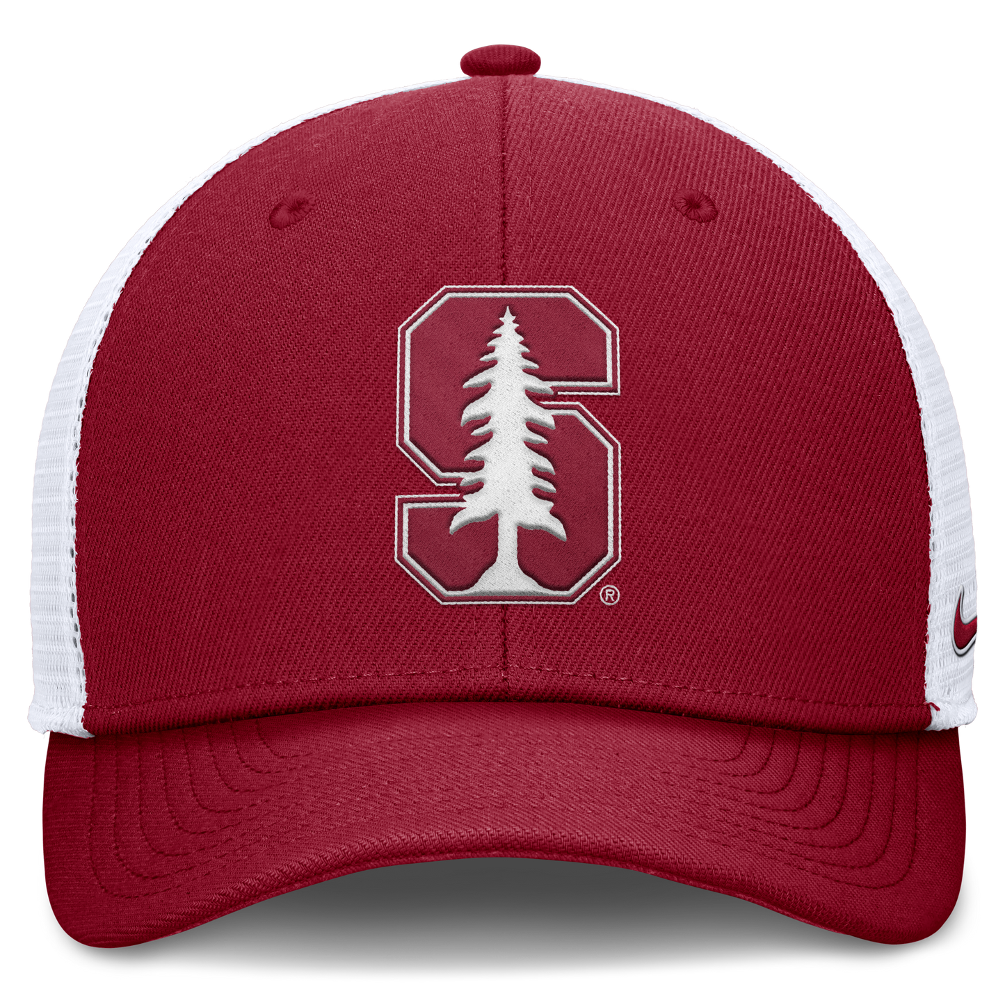Stanford Cardinal Nike Dri Fit Rise Primetime Structured Adjustable Trucker Hat