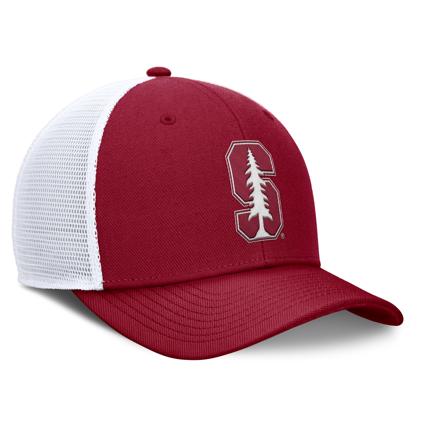 Stanford Cardinal Nike Dri Fit Rise Primetime Structured Adjustable Trucker Hat