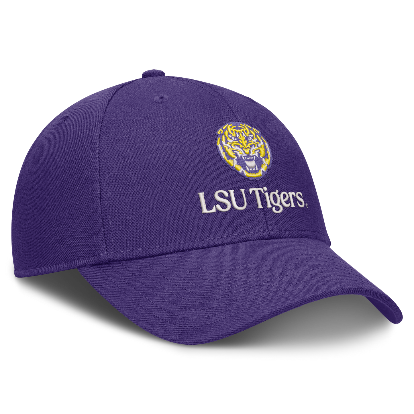 LSU Tigers Nike Primetime Rise Adjustable Hat -Purple