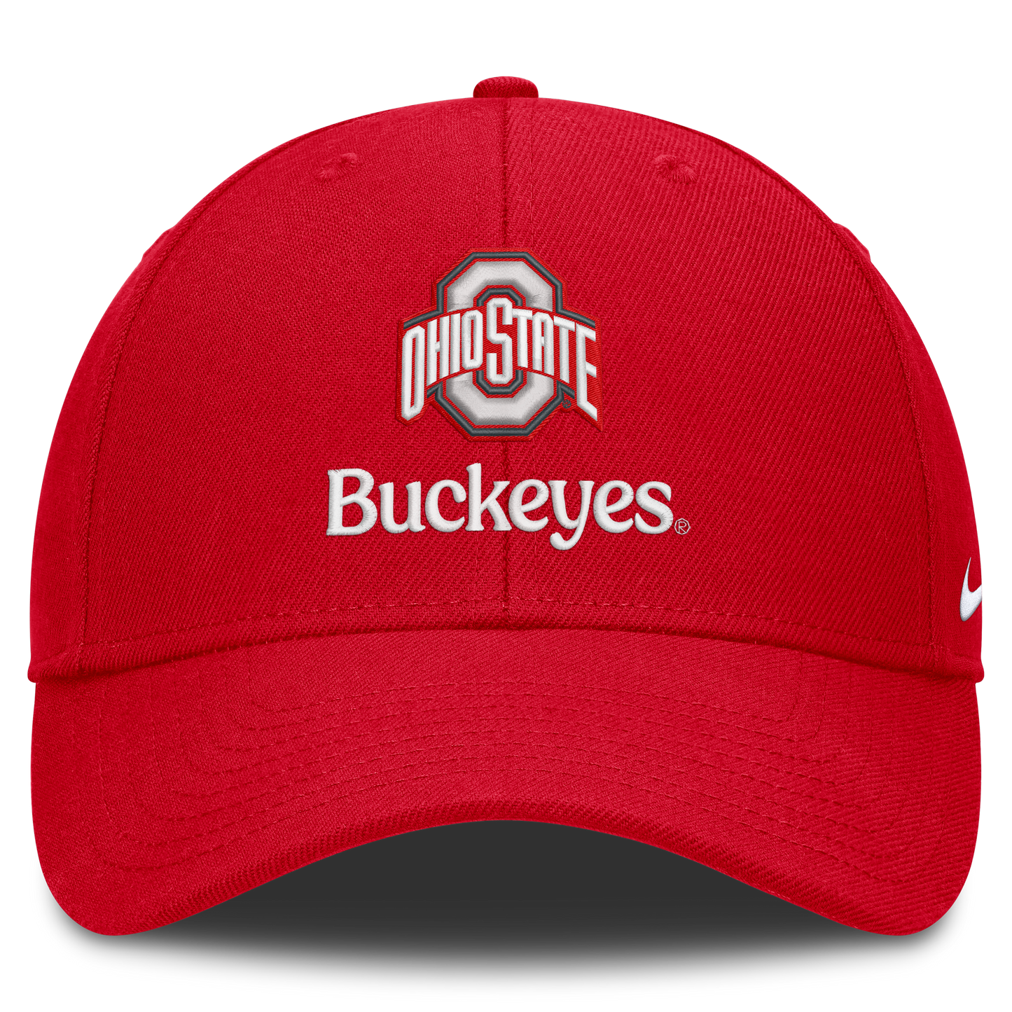 Ohio State Buckeyes Nike Primetime Rise Adjustable Hat -Red