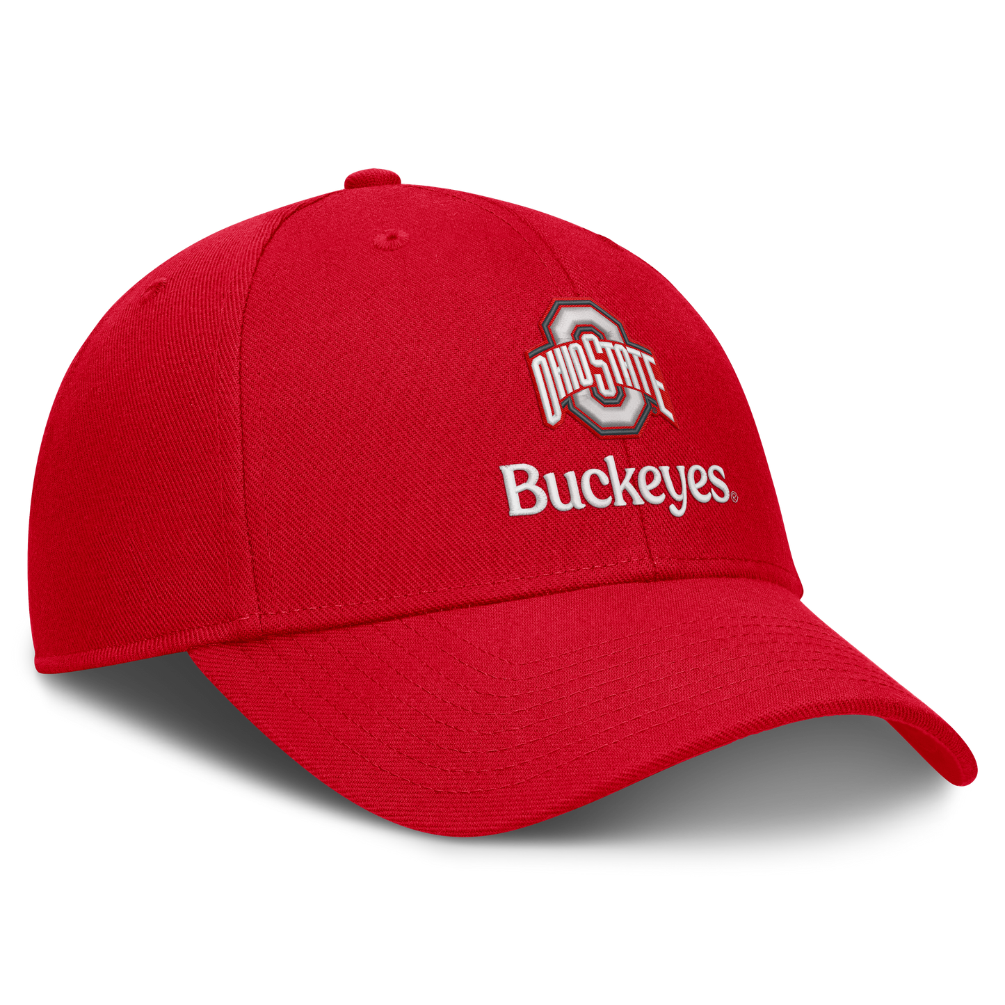 Ohio State Buckeyes Nike Primetime Rise Adjustable Hat -Red