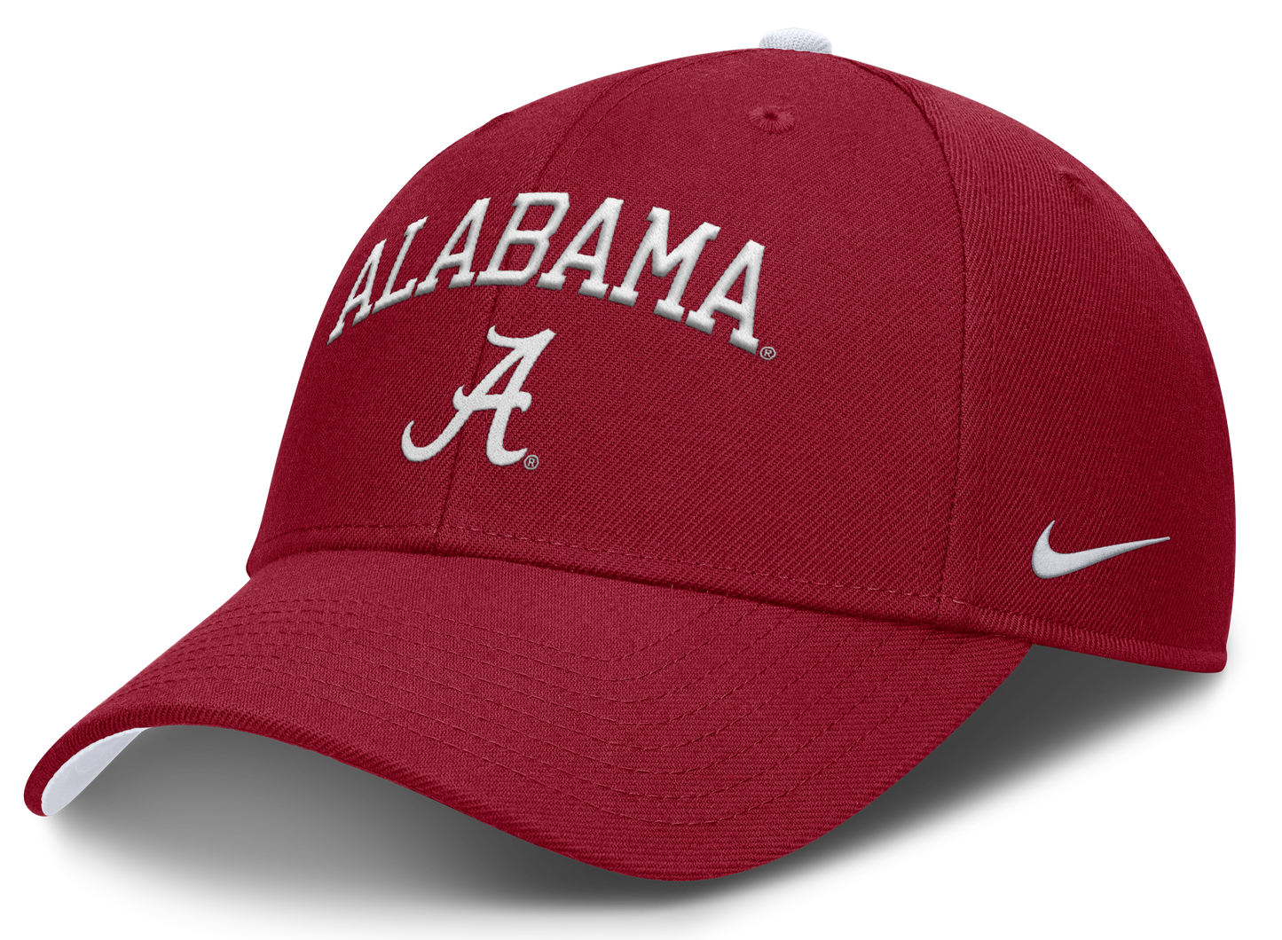 Alabama Crimson Tide Nike Club Primetime Crimson Adjustable Hat