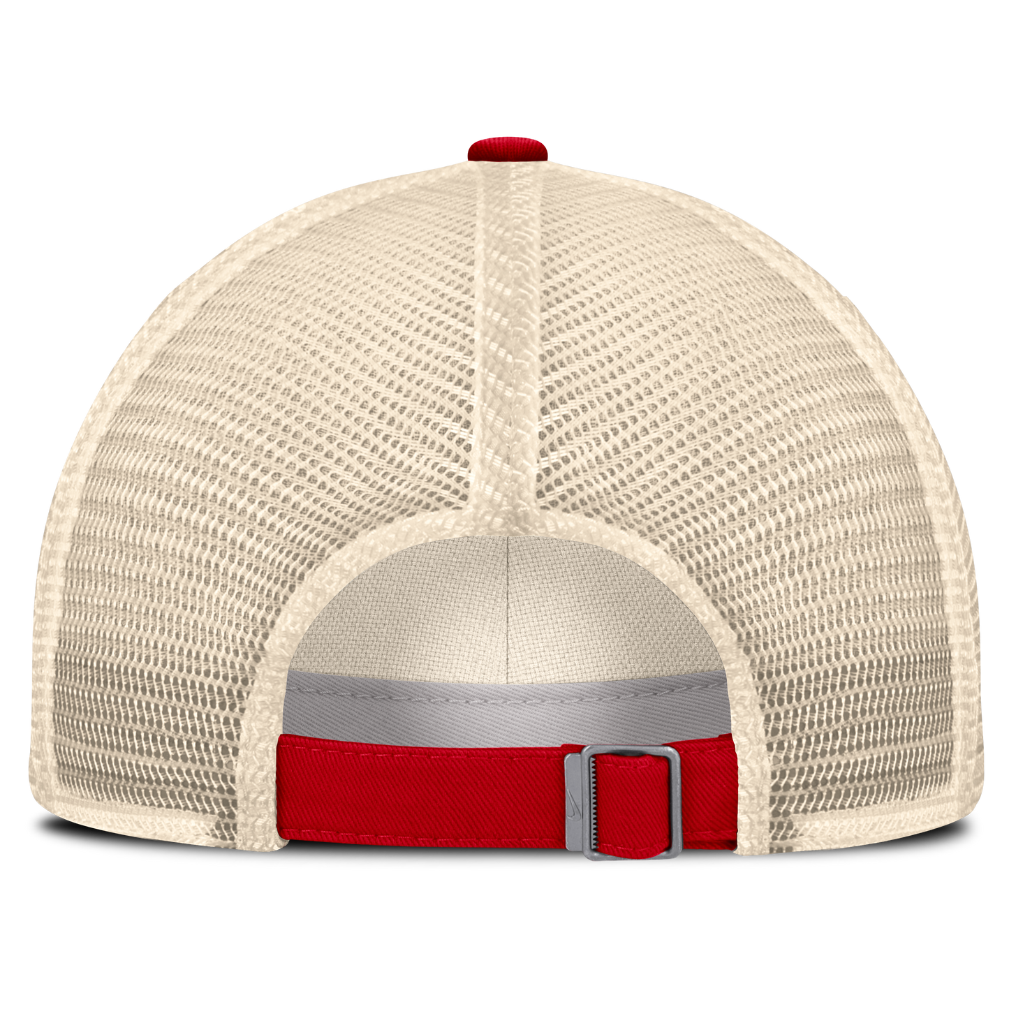 Men's Ohio State Buckeyes Nike Club Primetime Unstructured Trucker Cap-Natural