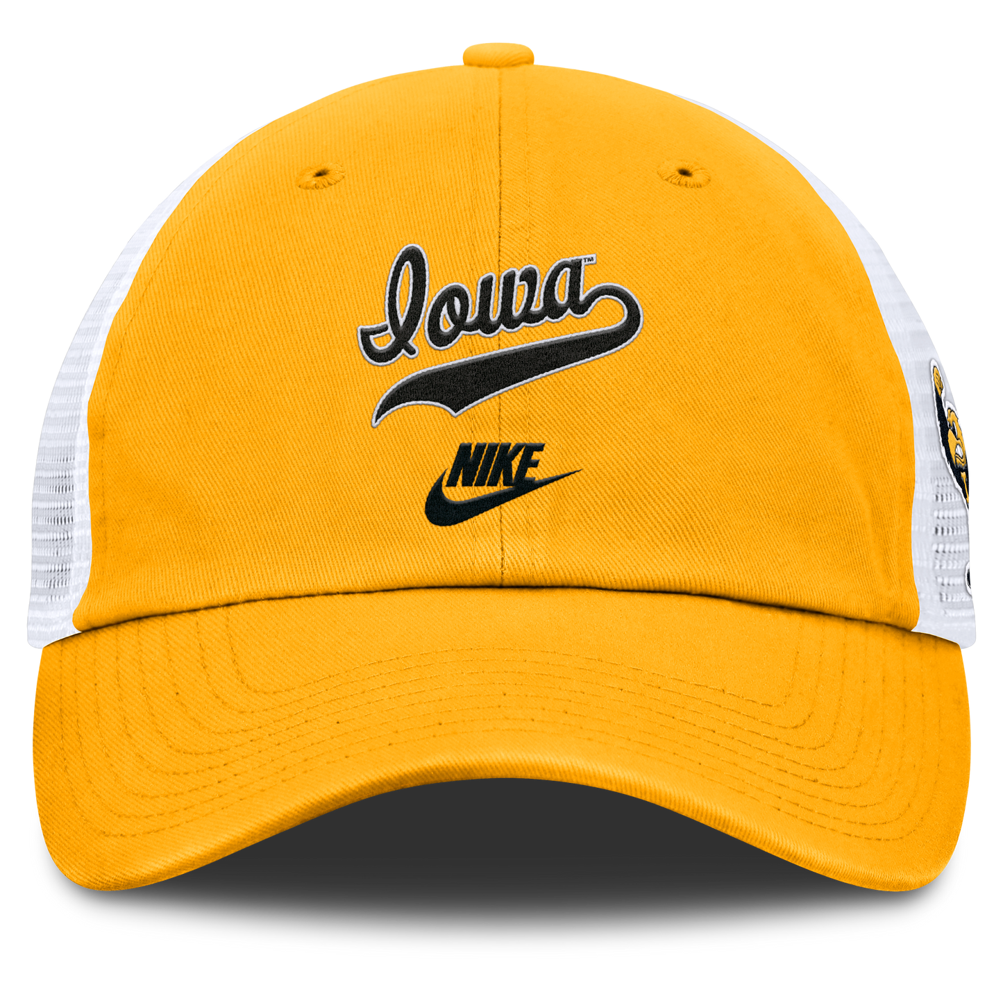 Iowa Hawkeyes Nike Yellow Legacy Club Unstructured Adjustable Trucker Hat