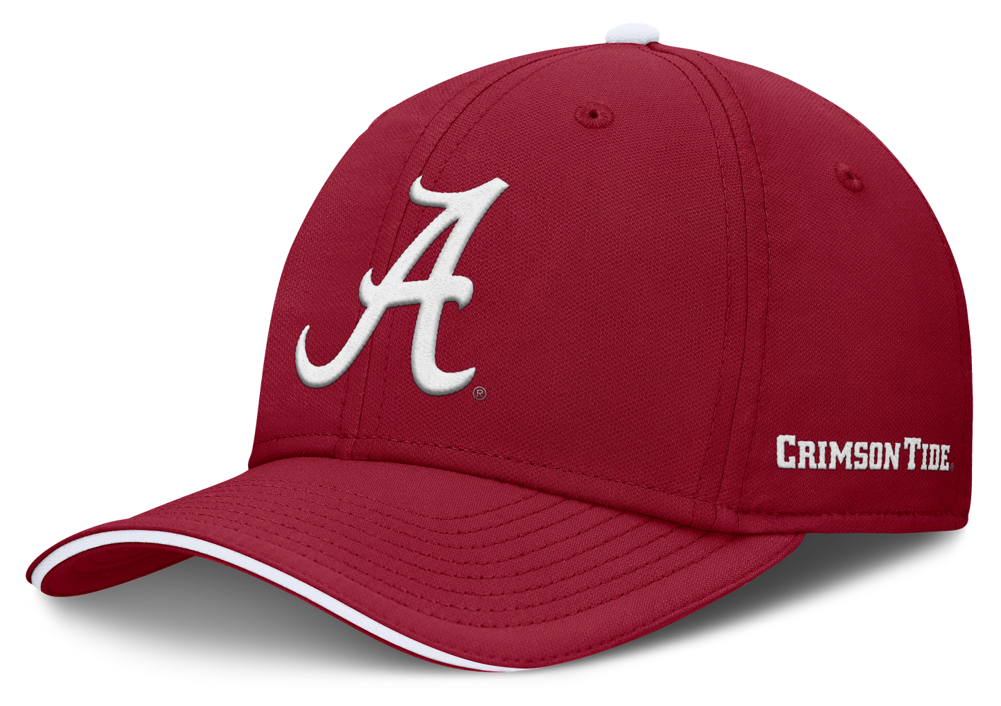 Alabama Crimson Tide Nike Crimson Rise Primetime Flex Hat