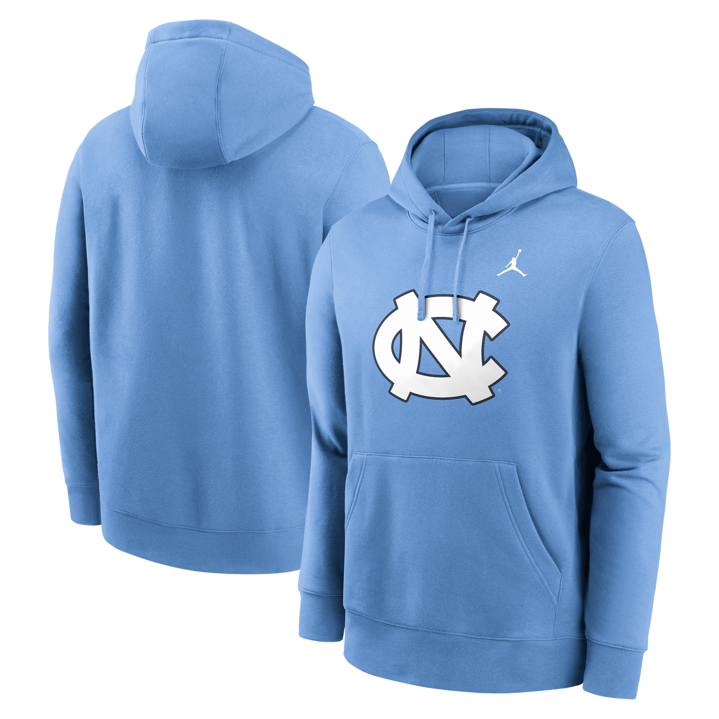 Nike Men's North Carolina Tar Heels Carolina Blue Club Fleece Hoodie