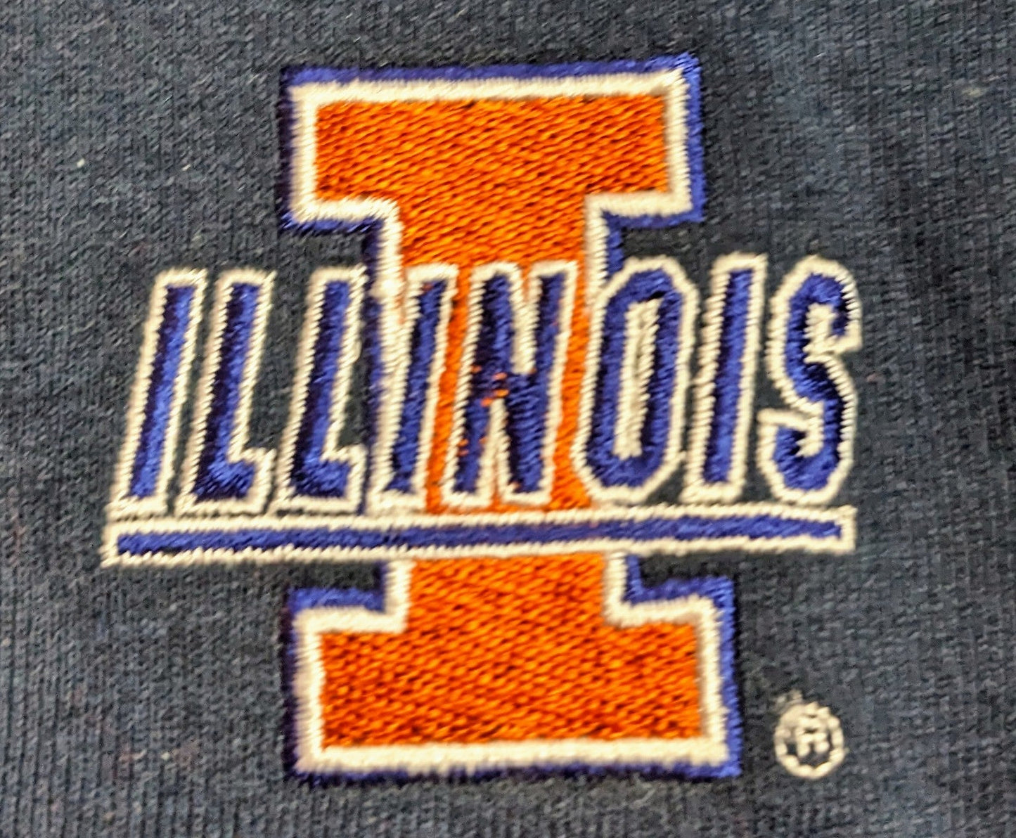 Youth Illinois Fighting Illini Antigua Navy Sport NCAA T-Shirt