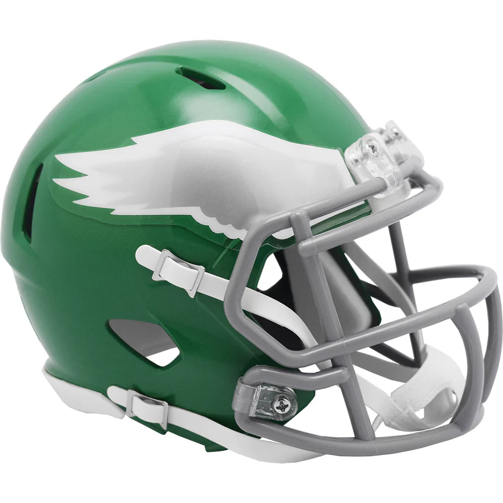 Philadelphia Eagles Kelly Green Alternate Speed Mini Helmet