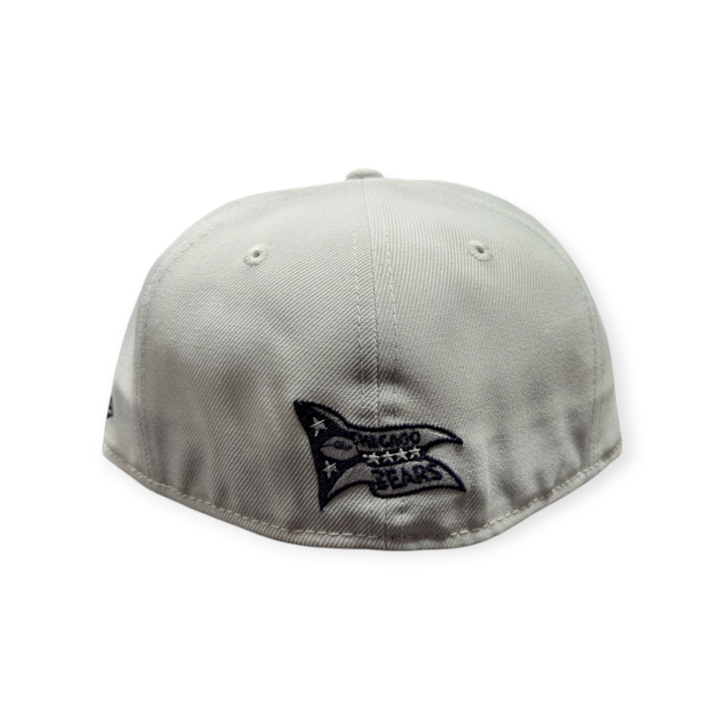 Chicago Bears New Era Optic White Gridiron Traditions B 59FIFTY Fitted Hat