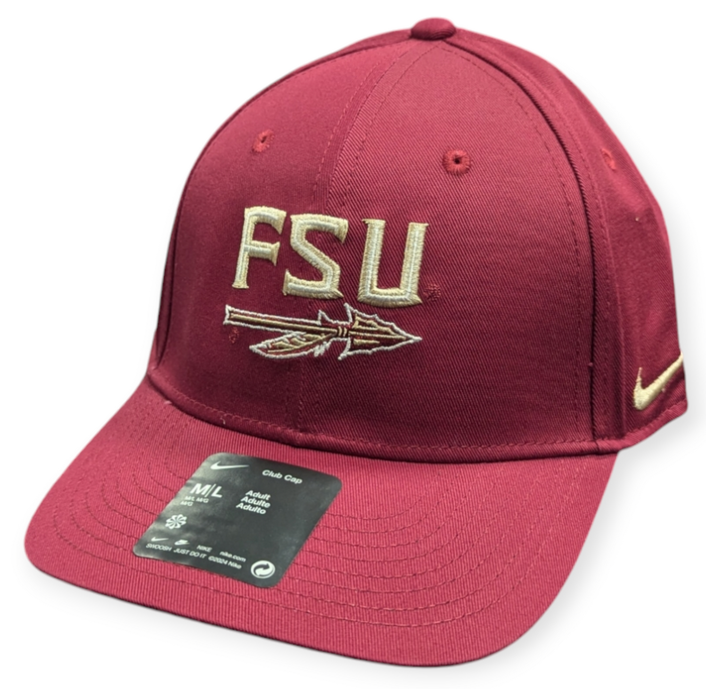 Florida State Seminoles Nike Crimson Adjustable Club Hat
