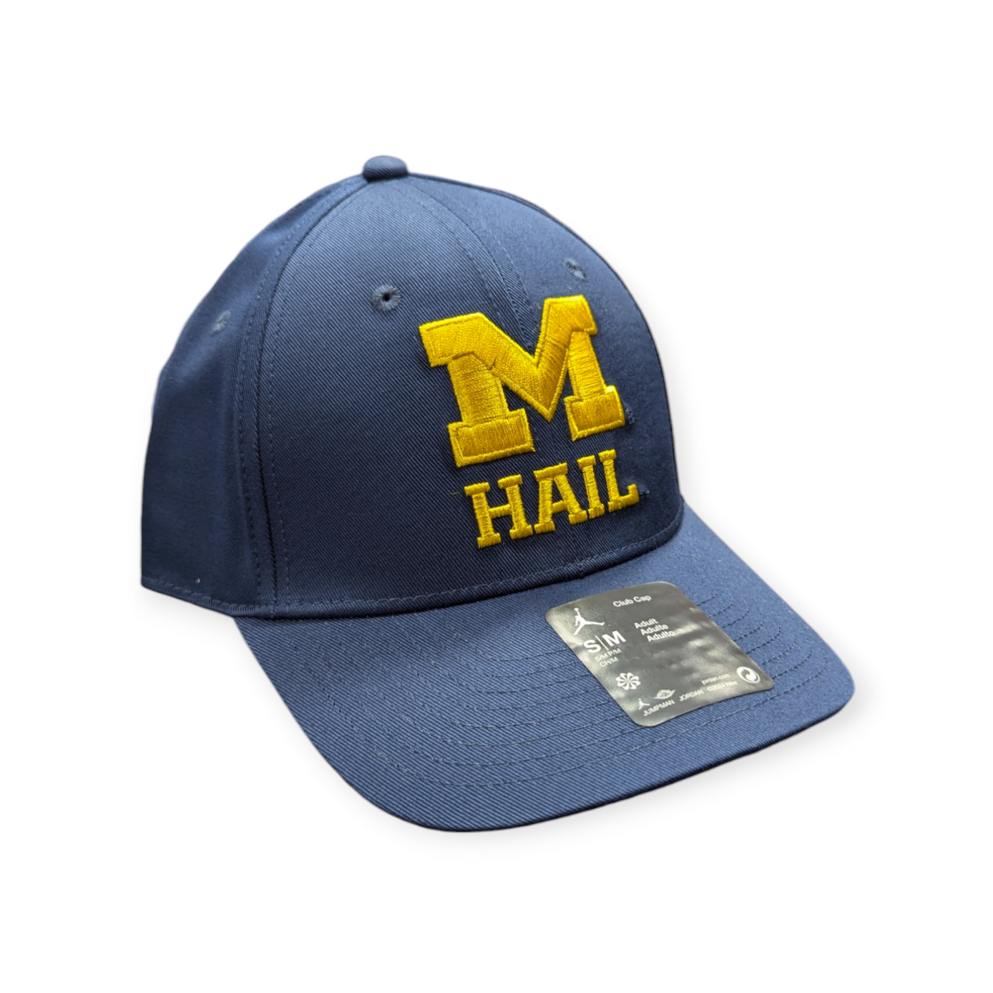 Michigan Wolverines Nike Jumpman Navy Adjustable Club Hat