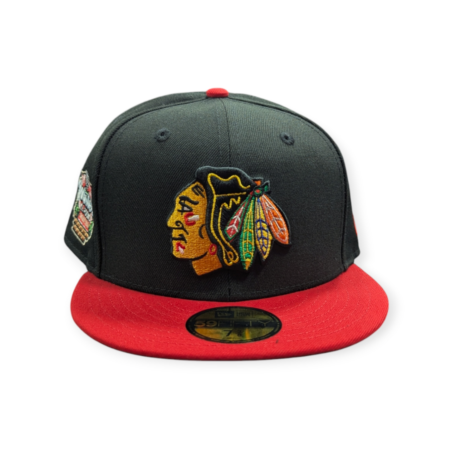 Chicago Blackhawks New Era 2 Tone Black/Red 2025 Winter Classic 59FIFTY Fitted Hat