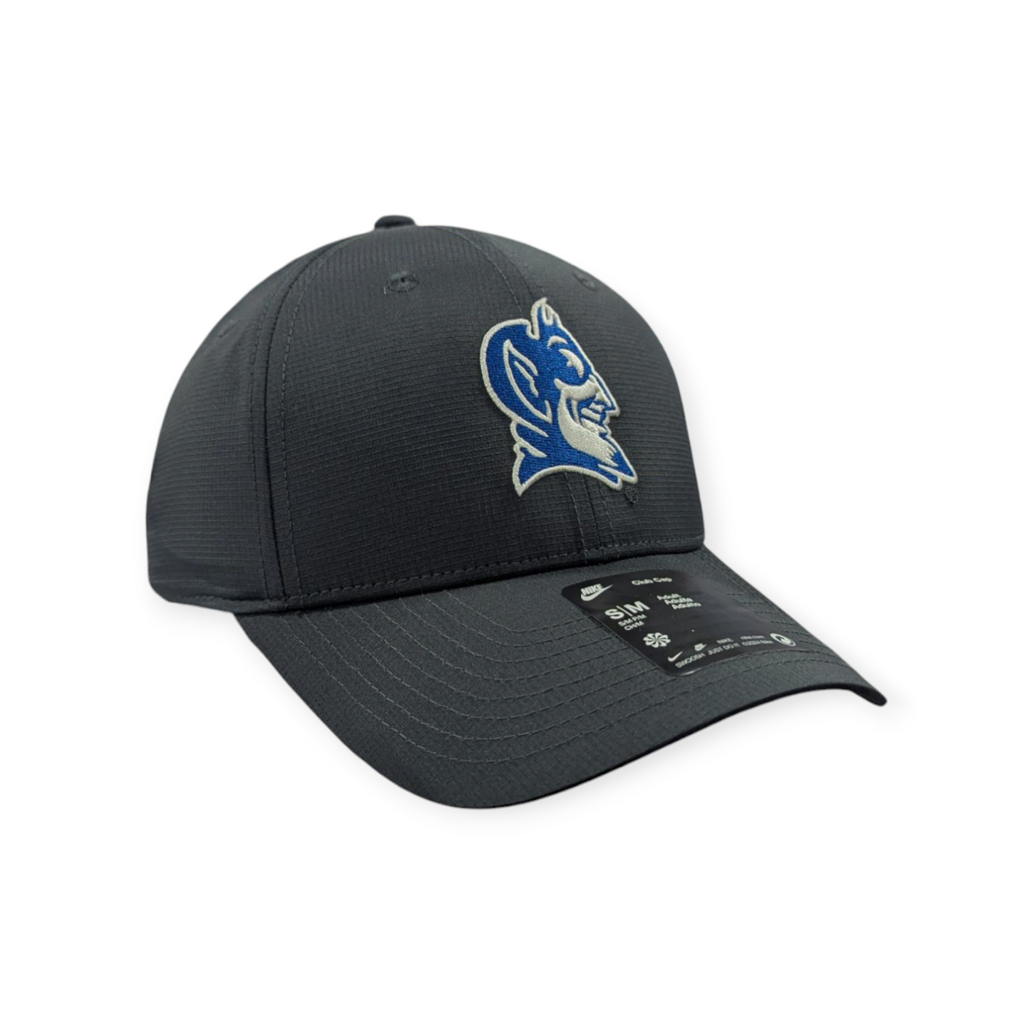 Duke Blue Devils Nike Anthracite Dri-Fit Club Hat