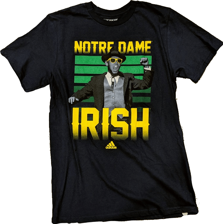 Men's NCAA Notre Dame Fighting Irish adidas Futures Tee