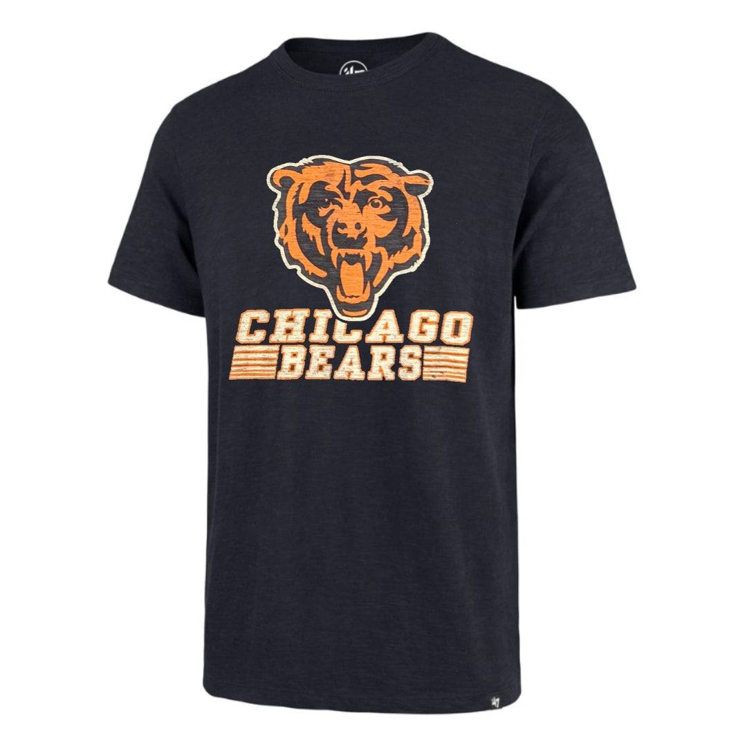 Men's Chicago Bears Bear Head Logo Scrum Tee By '47 Brand