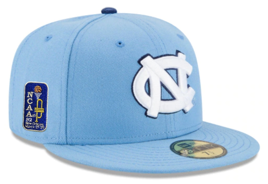 North Carolina Tar Heels First Shot 1982 Championship NCAA Carolina Blue 59FIFTY Fitted Hat